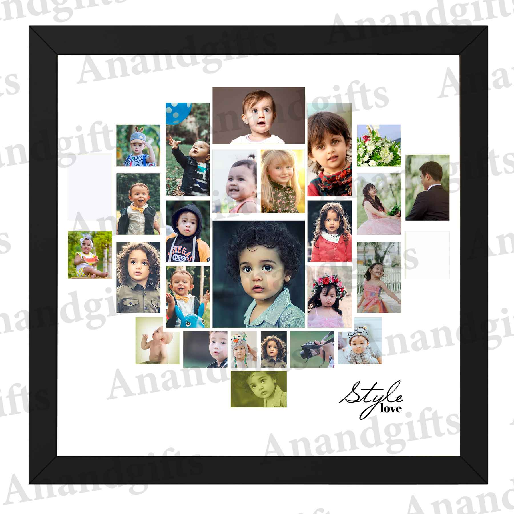 Golden Memories – 25 Photo Collage Frame for Every Special Moment for Weddings, Birthdays & More Golden Memories – 25 Photo Collage Frame for Every Special Moment for Weddings, Birthdays & More