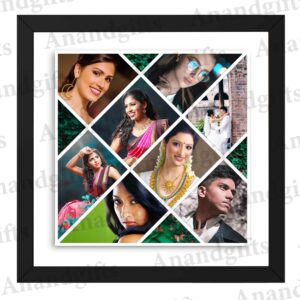 Golden Memories – 8 Photo Collage Frame for Every Special Moment for Weddings, Birthdays & More