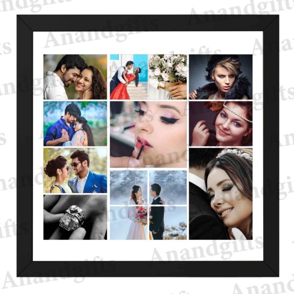 Golden Memories – 11 Photo Collage Frame for Every Special Moment for Weddings, Birthdays & More