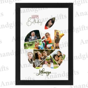 Sweet Memories – Apple-Shaped Birthday Collage Photo Frame