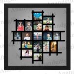 Timeless Treasures – 17 Photo Box-Style Collage Frame for Weddings, Anniversaries & Special Moments