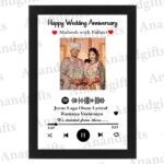 Your Song, Your Story – Custom Spotify Photo Frame for Weddings, Birthdays, Anniversary & More